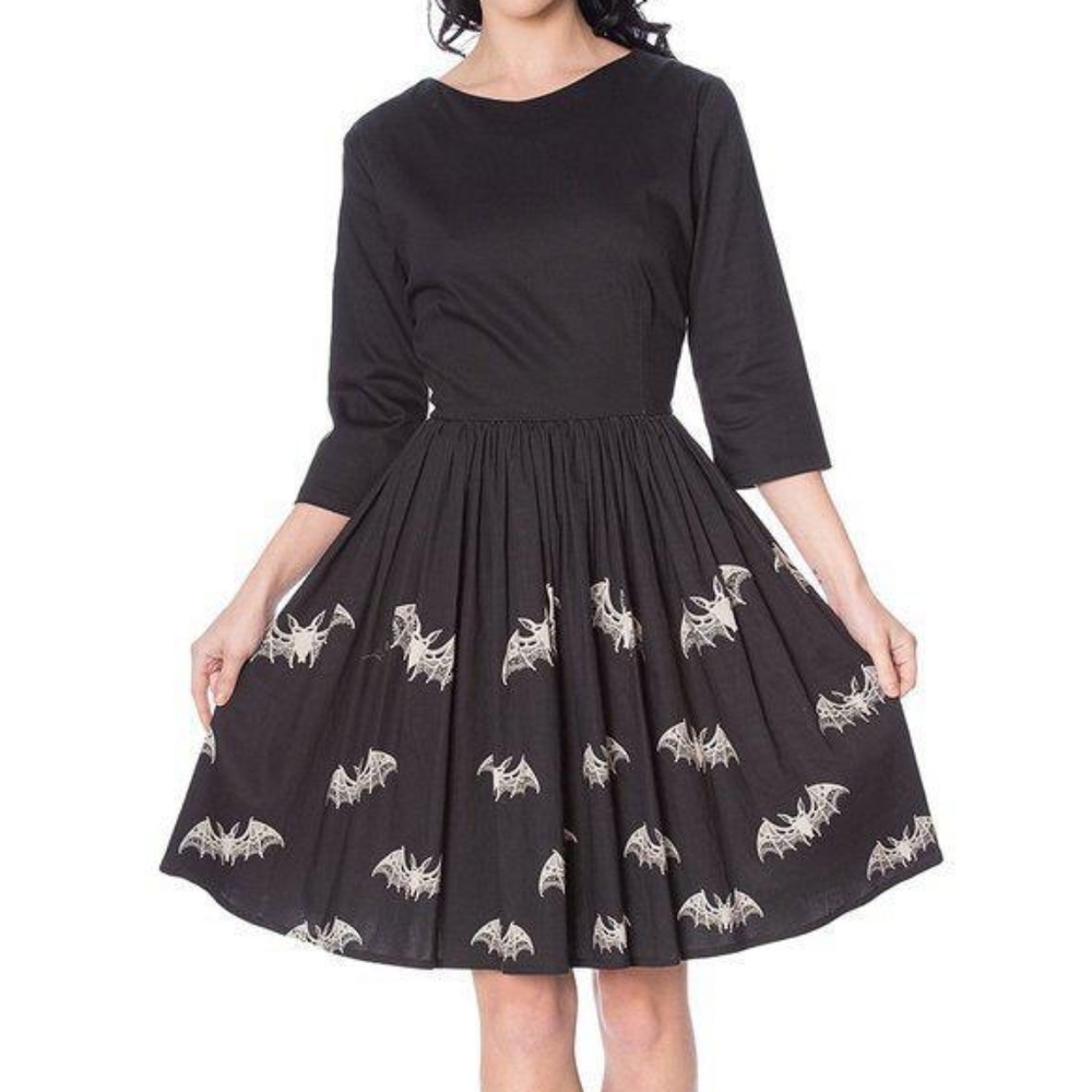 Banned Alternative Lace Bats Dress